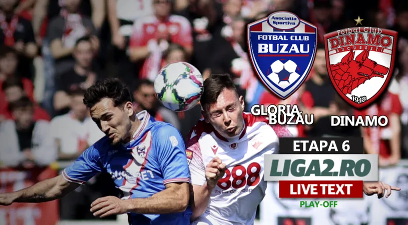 Dinamo revine de la 0-2, remizează în Crâng și rămâne în clasament peste Gloria Buzău. Arbitrajul lui Moroiță, unul dezastruos, pro Dinamo