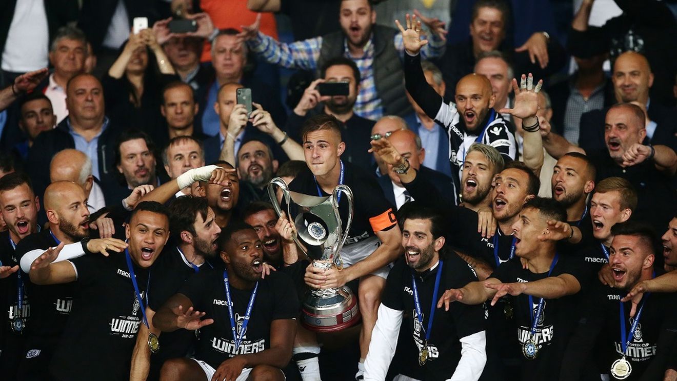 URIAȘ! Răzvan Lucescu reușește eventul în Grecia! PAOK - AEK 1-0 în finala Cupei și românul e primul antrenor din istoria clubului cu o astfel de performanță