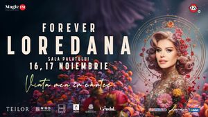 Un concert eveniment care celebrează 40 de ani de la debutul Loredanei în muzică, de la prima ei apariție la concursul „Steaua fară nume” în 1984