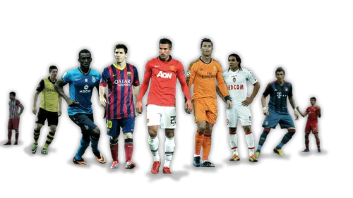 UEFA: 40 de jucători de la 14 de cluburi, nominalizați pentru echipa anului 2013! Alege primul 11