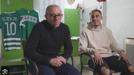 Bulgarii ne amenință cu Ilian Iliev senior pe bancă și Ilian Iliev junior pe teren