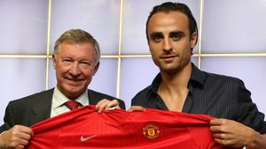 Dimitar Berbatov, la Manchester United