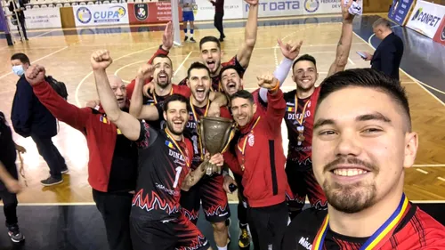 Cupa României la volei masculin a revenit celor de la Dinamo. Victorie clară la Cluj în finala cu SCM Craiova