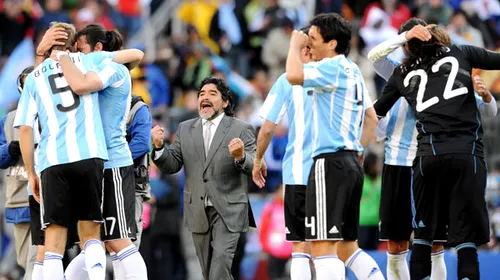 Maradona, în extaz: „Am 23 de fiare! Am fost o echipă implacabilă”