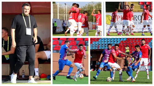 Echipa lui Claudiu Niculescu, fără drept de promovare, se menține pe locul 1 în Liga 2. Ultima victimă, Gloria lui Prepeliță: ”A fost un meci de șase puncte!”
