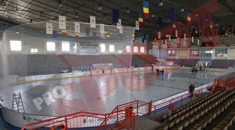 Meciul de FedCup al României cu Spania mărește capacitatea patinoarului din Galați. 500 de bilete sunt cu dedicație. 