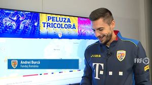 Andrei Burcă, impresionat de mesajul unui suporter din Norvegia al naționalei: „Nu am dormit de la meciul cu Islanda!” Ce surpriză i-a pregătit fundașul lui CFR Cluj | VIDEO