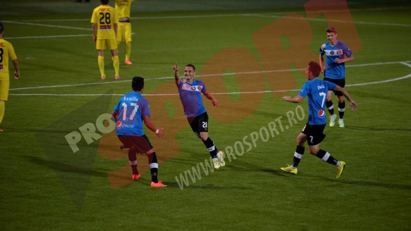 Indicațiile lui Hagi sunt de trei puncte: Viitorul a câștigat cu 2-0 în fața Ceahlăului și a obținut prima victorie din acest sezon