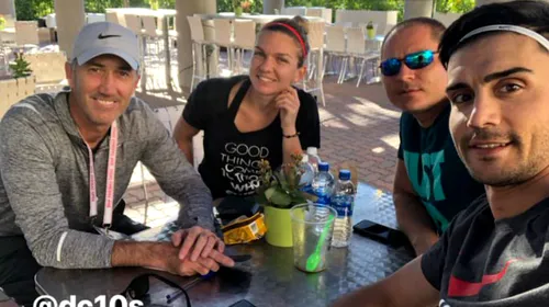 Simona Halep a șters cu buretele momentul delicat de la Indian Wells. Cum și-a arătat respectul față de Darren Cahill