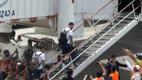 Leo Messi a ajuns în Argentina, la înmormântarea tatălui său, cu un avion privat