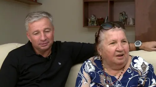 Moment extrem de rar! Dan Petrescu, alături de mama sa: „Dacă băiatul meu câștigă, îi promit lui Dumnezeu că stau toată noaptea la televizor”. Cum îl alintă pe tehnician