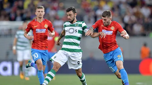 Concluzia jucătorilor lui Sporting după victoria cu FCSB: „Iar am marcat cinci goluri”