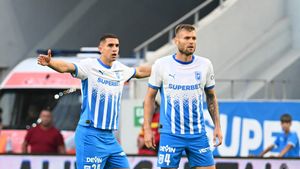 De ce și-a pus Alexandru Crețu mâinile la urechi după ce a marcat în meciul cu Petrolul