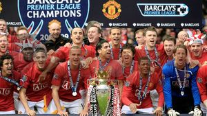 FOTO** Manchester United, la al treilea titlu consecutiv!