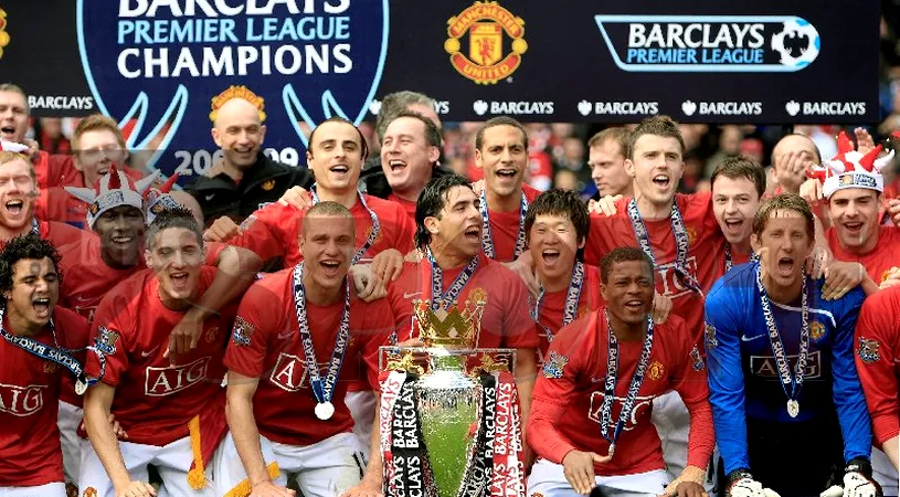 FOTO** Manchester United, la al treilea titlu consecutiv!