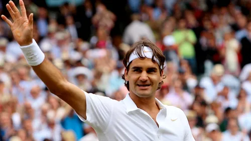 Federer, în finală la Wimbledon
