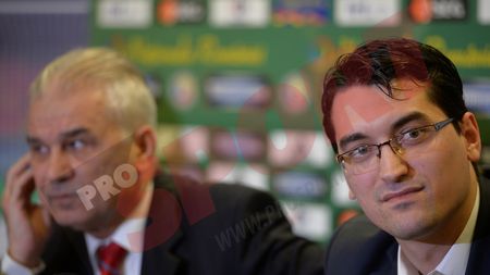 Burleanu, la prezentarea noului staff tehnic al naționalei: "Am avut două variante, Lucescu și Iordănescu, dar aceasta este soluția ideală"