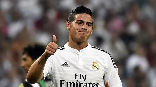 James Rodriguez a fost alergat de poliție până în cantonament: „Avea 200 de kilometri pe oră”. Ce riscă jucătorul lui Real Madrid