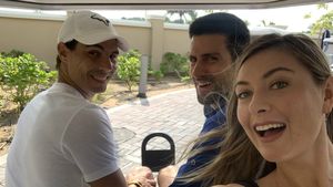 Novak Djokovic, show de zile mari înainte de US Open! Cum a putut să o imite pe Maria Sharapova | VIDEO