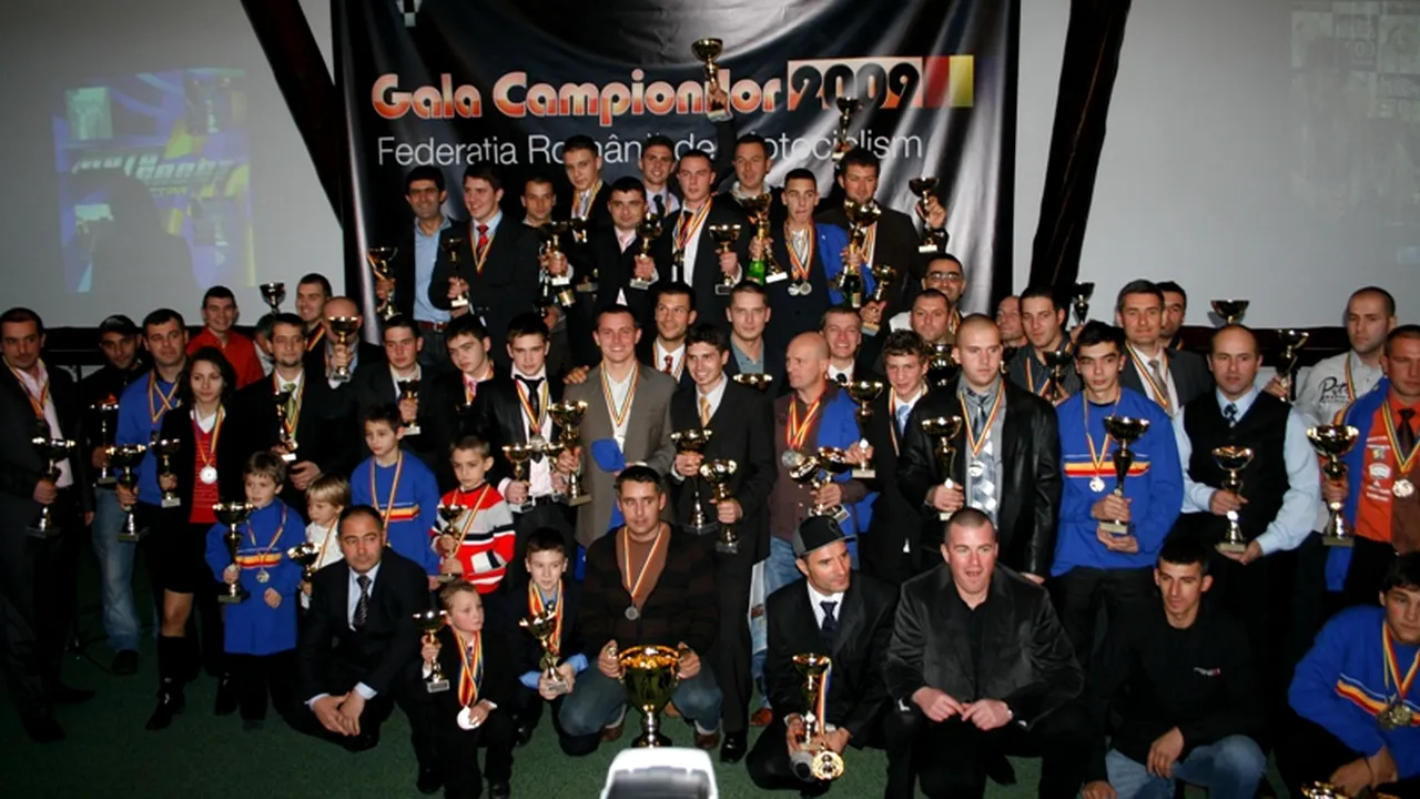 Federația Română de Motociclism și-a desemnat campionii