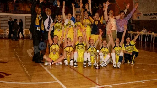 ICIM Arad a câștigat Cupa României la baschet feminin
