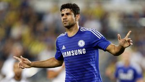 VIDEO | Diego Costa a scăpat ca prin urechile acului de accidentare în turneul de la Istanbul