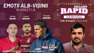 Azi avem „EXCLUSIV RAPID” cu Gâlcă, Beldie, Grigore, Koljic și Junior Morais, în direct pe YouTube - ProSport de la ora 18:30