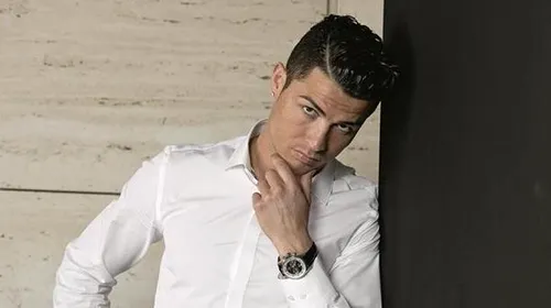 Cristiano Ronaldo, ambasador al companiei producătoare de ceasuri de lux, TAG Heuer
