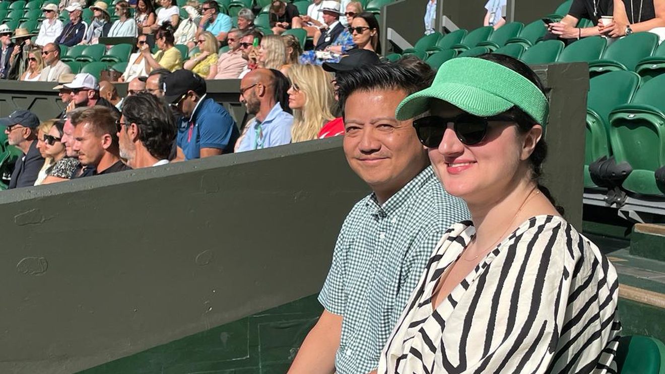 Poveste incredibilă: a venit tocmai din New York pentru Simona Halep! Apariția zilei la Wimbledon | FOTO EXCLUSIV