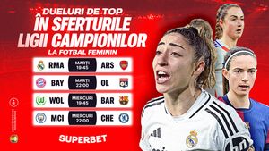 ADVERTORIAL | Show în sferturile Ligii Campionilor la fotbal feminin