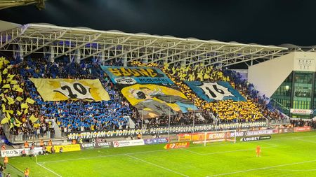 Petrolul Ploiești, scenografie de senzație la meciul cu FCSB de pe „Ilie Oană” | FOTO&VIDEO