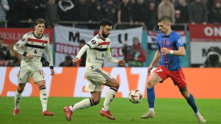 Secretul tactic cu care Manchester United a destabilizat-o pe FCSB. Ilie Dumitrescu a văzut și a spus-o, în direct, după primele 45 de minute: „Ne-au surprins cu o mutare”
