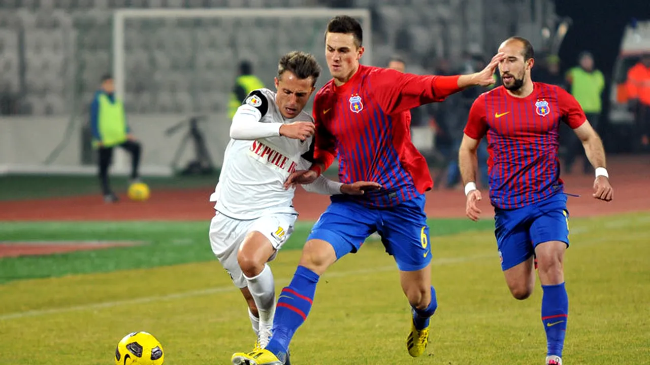 Steaua, mare favorită. Campioana are 22 de victorii consecutive pe teren propriu cu Universitatea Cluj