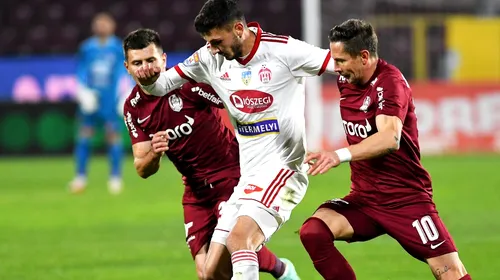 CFR Cluj – Sepsi Sfântu Gheorghe 2-1, în etapa a 14-a din Superliga. Șase meciuri consecutive fără înfrângere pentru elevii lui Dan Petrescu