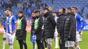 Alertă pentru Mirel Rădoi! Căpitanul Universității Craiova s-a accidentat în meciul cu FC Argeș din Cupa României