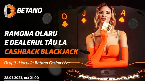 ADVERTORIAL | Ramona Olaru e din nou dealerul tău de distracție și de cadouri în Betano Casino Live!