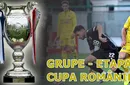 Cupa României, faza grupelor | Slobozia – Dinamo 3-3, Petrolul – ”FC U” Craiova 0-1 și Sepsi – Voluntari 3-0 se joacă ACUM. ”Câinii”, în dublă inferioritate numerică