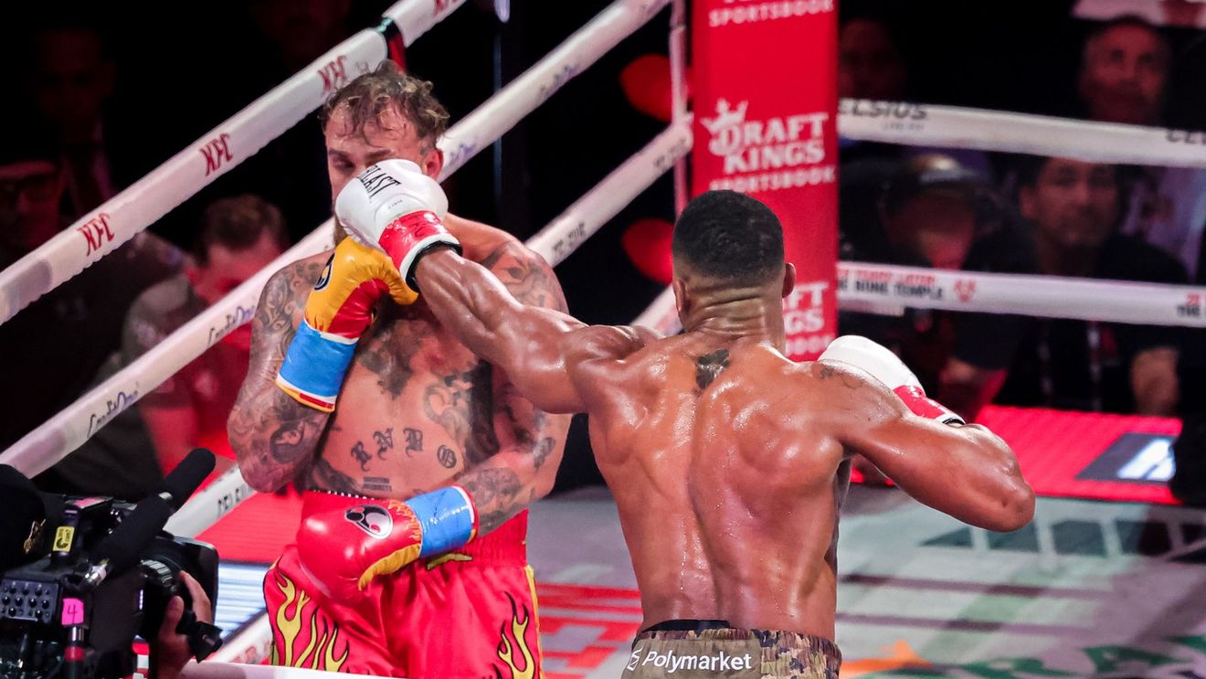 Jake Paul a ajuns la spital după ce Anthony Joshua i-a rupt maxilarul cu un K.O. devastator în lupta de peste 200.000.000 de euro