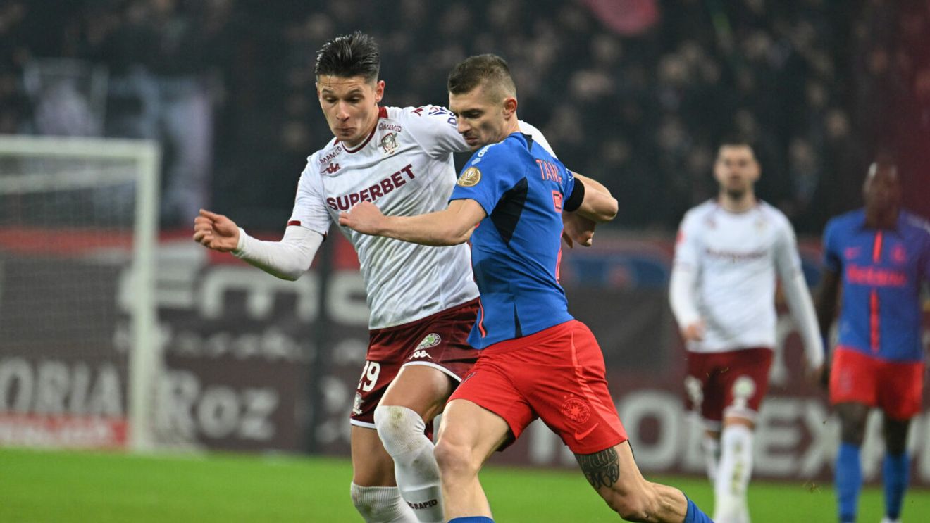 Prețurile biletelor la meciul FCSB - Rapid