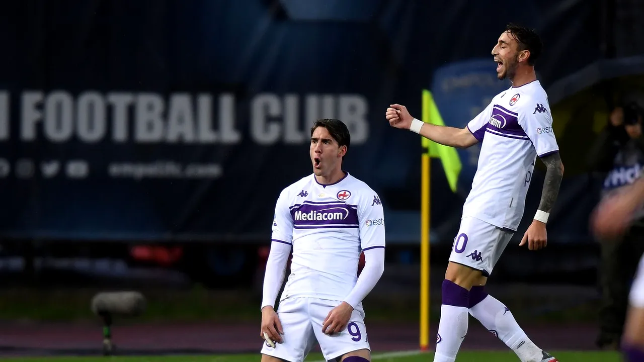 Juventus Torino s-a înțeles cu Fiorentina pentru transferul golgheterului Dusan Vlahovic: torinezii vor plăti 75 de milioane de euro!