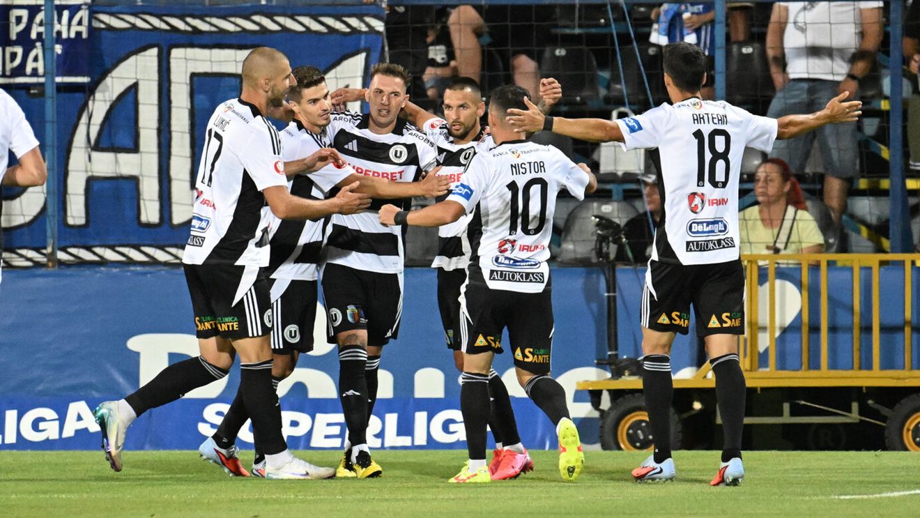 Farul Constanța – U Cluj 0-1, în etapa 6 din Superliga. Echipa lui Ianis Zicu a fost învinsă, deși a jucat 77 de minute în superioritate