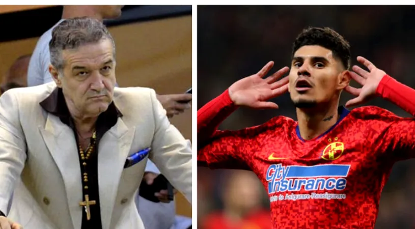 Gigi Becali îl îmbracă în aur pe Florinel Coman ca să amâne plecarea la milioanele de petrodolari ale arabilor! I-a pus pe masă o sumă ireală ca primă de calificare în grupele Ligii Campionilor: „Atât îi dau”