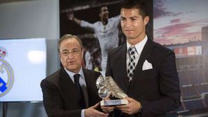 CR7 likes this. Florentino Perez, declarație superbă despre starul de pe Bernabeu: "Să-l vând!?"