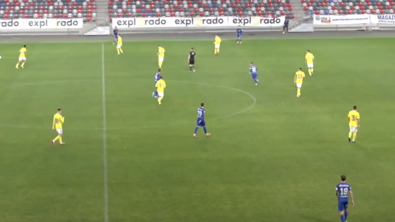 CSA Steaua - România U21 2-4! „Tricolorii” lui Emil Săndoi se impun în Ghencea într-o partida spectaculoasă, cu două penalty-uri acordate în 3 minute!