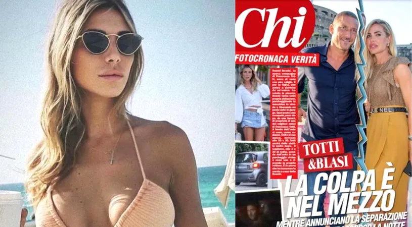Cine e femeia care ar fi în spatele divorțului dintre Francesco Totti și Ilary Blasi: are 34 de ani, e divorțată și are 2 copii! Cum ar fi început relația lor