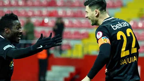 VIDEO | Săpunaru a marcat primul său gol la Kayserispor! Fosta echipă a lui Șumudică a făcut scor în Cupa Turciei