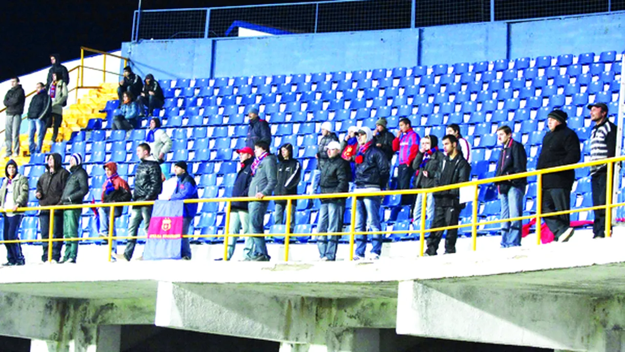 Fanii au sărit pe jucători: **înjurături și amenințări după Gloria-Steaua 1-0!