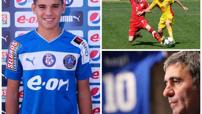 Un club uriaș, pe urmele unui talent uriaș. Viitorul se poate despărți de Ianis Hagi în iarnă. AS Roma îl vrea