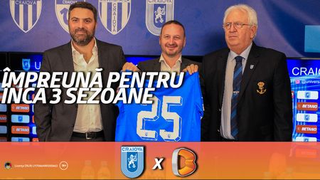 ADVERTORIAL | Betano x Universitatea Craiova - povestea continuă