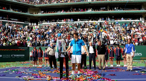 Roger Federer s-a impus pentru a patra oară la Indian Wells